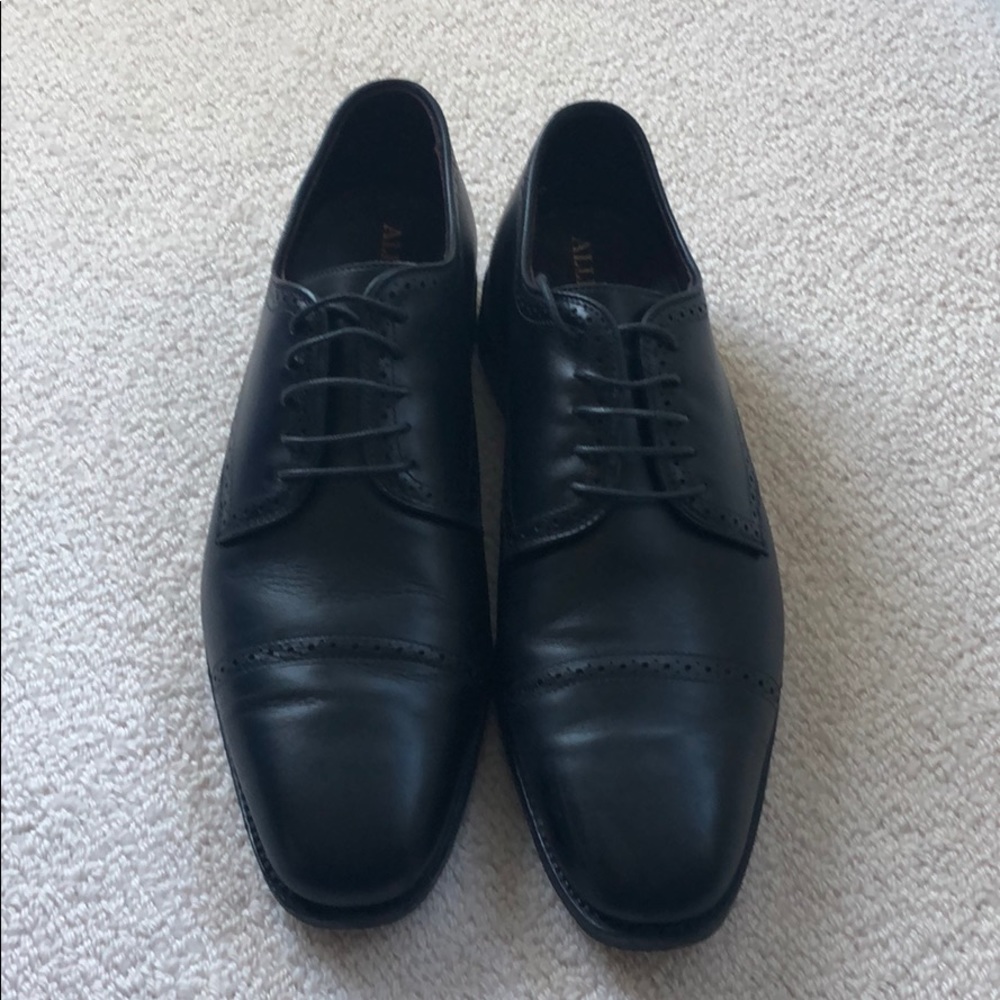 Allen Edmonds 10.5D Black Clarkston Dress Shoes